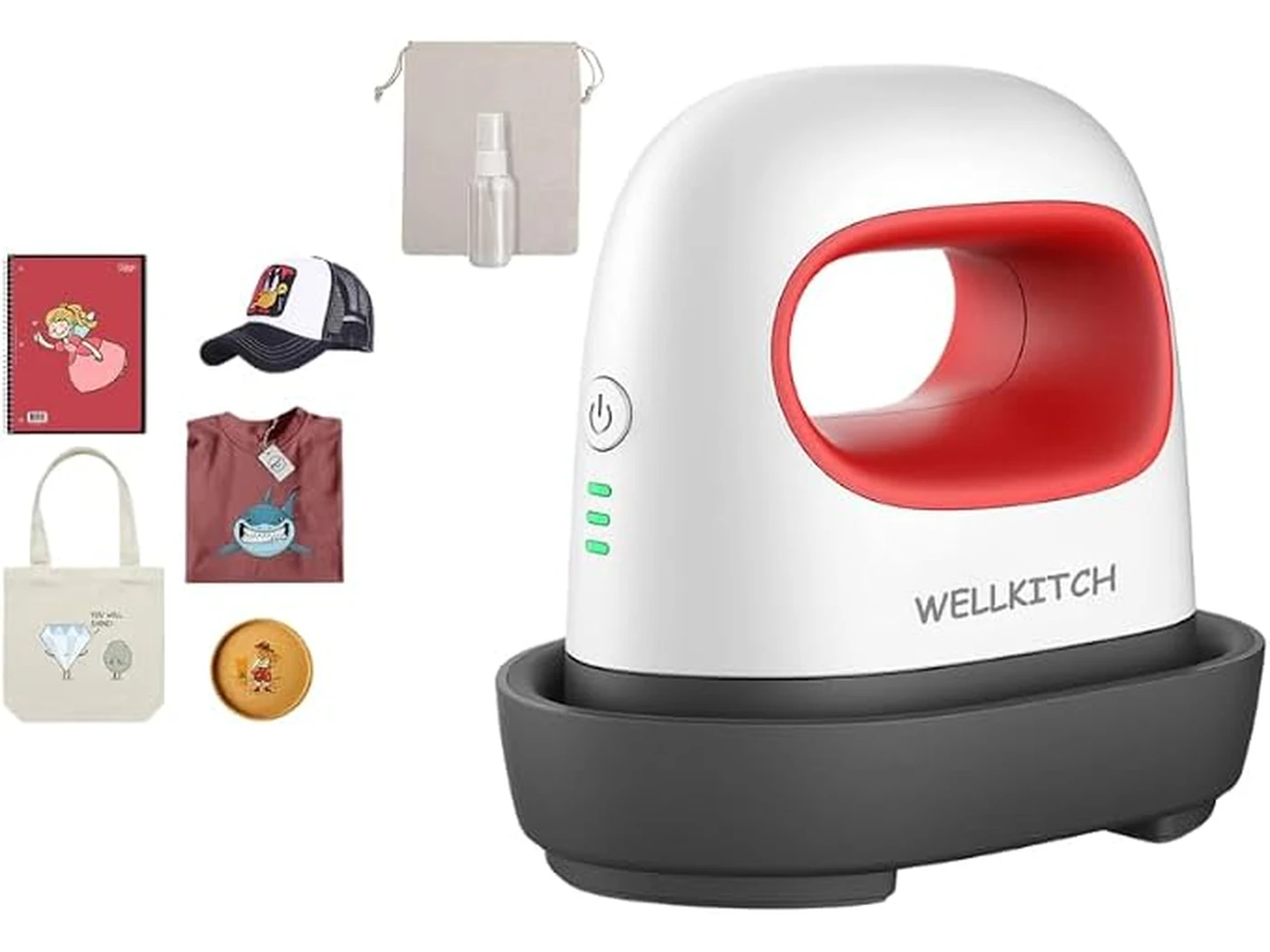 Mini-presse à chaud Wellkitch — vue produit.