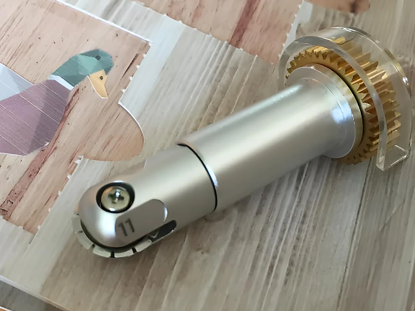 Roue de perforation Wellkitch en situation (5).